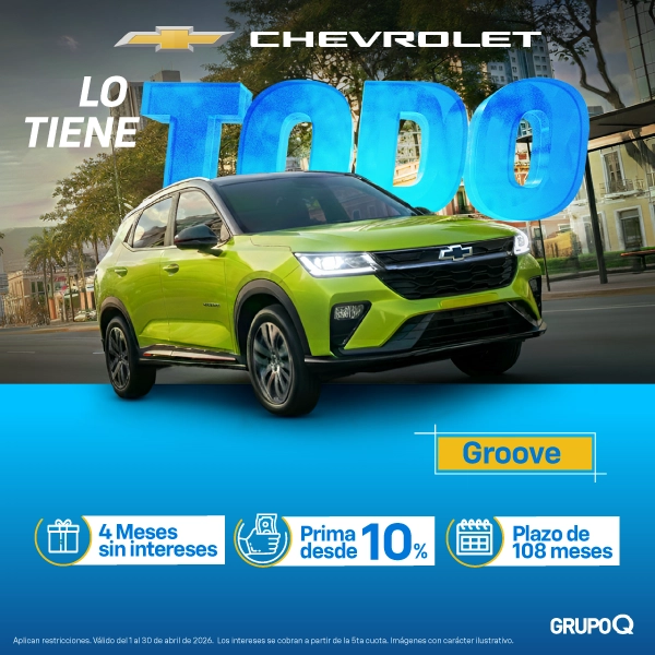Nuevo Groove-2026 Chevrolet Honduras