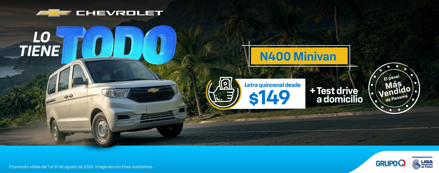 Chevrolet N400 Minivan Panamá