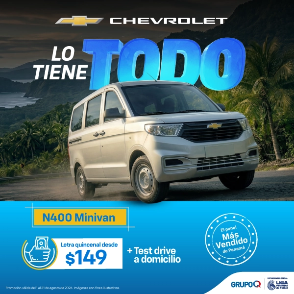 Chevrolet N400 Minivan Panamá
